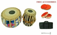 Folk Musical Schlagzeug Instrument 3D Bedruckt Messing Tabla Set Mit Tasche