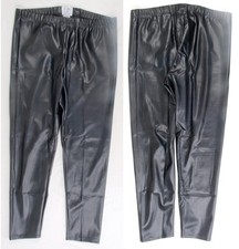PU LEGGINGS MATTGLÄNZEND L XL 42 44 46 NEU SCHWARZ ( kein latex Gummi rubber)