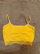 Top Damen Love To Lounge S in Gelb