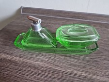 DDR Friesiertisch Set 3 teilig Art Deko 60 er Jahre