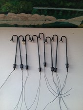 8 Stck. Viessmann alte Straßenleuchte, H0  