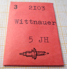 3 Unruhwellen Wittnauer 5 JH DCN 2103 ältere Lagerware