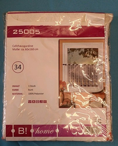 Cafehausgardine maße 60x160 - maße,