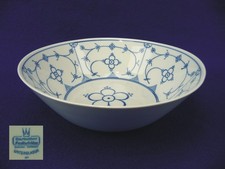 Große Bareuther Porzellan Schüssel Indisch blau Strohblume 22 cm sehr gut