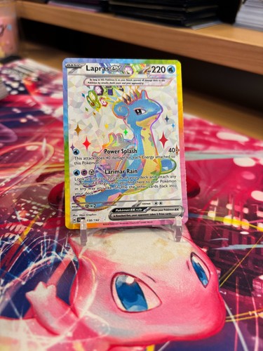 Pokemonkarte lapras 158 - lapras, ex