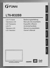 Bedienungsanleitung TV Fernsehgerät FUNAI  LT6-M32BB  Betriebsanleitung