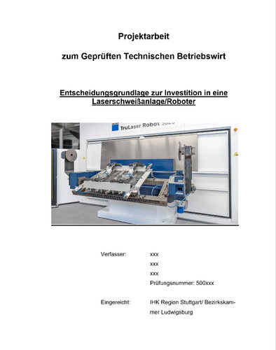 Technischer betriebswirt tbw - technischer,