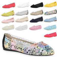 Spitze Damen Ballerinas
