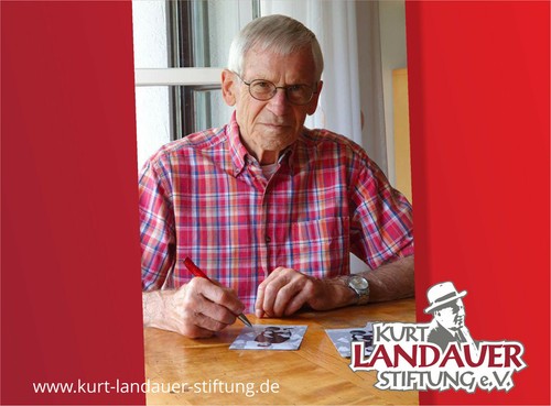 Autogrammkarte gerhard rieger - gerhard,