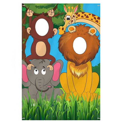 Dschungel party deko wand - dschungel,
