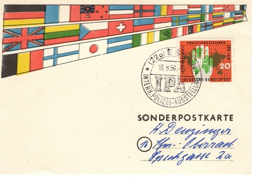 Sonderpostkarte ipa intern - sonderpostkarte,