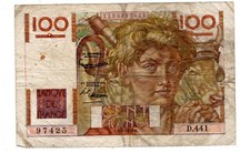 FRANKREICH Banknote 100 Francs