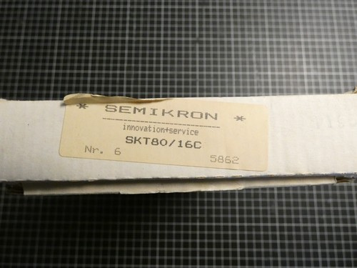 Semikron skt80 16c - semikron, skt80/16c