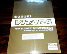 SUZUKI VITARA Automatik-Getriebe 1989- WERKSTATTHANDBUCH