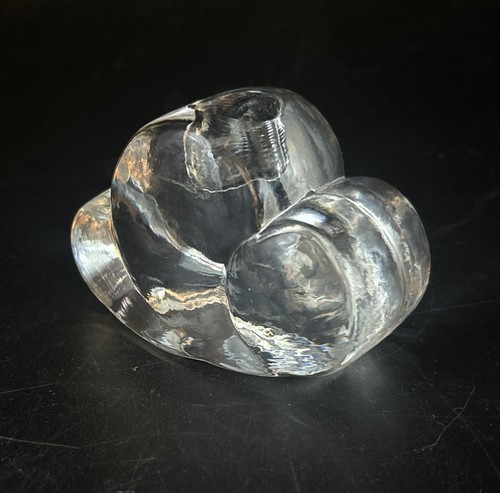 Massive glas kerzenhalter - glas,