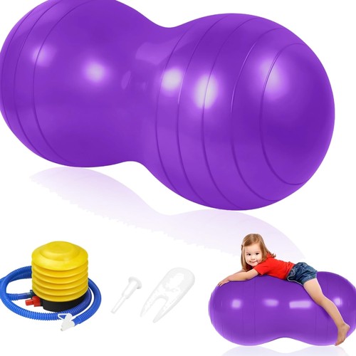Yoga ball 90x45cm - ball, erdnussform