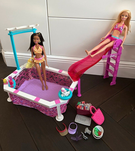 Barbie pool whirlpool - barbie, +
