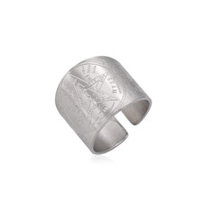 Edelstahlschmuck Ring Metatron