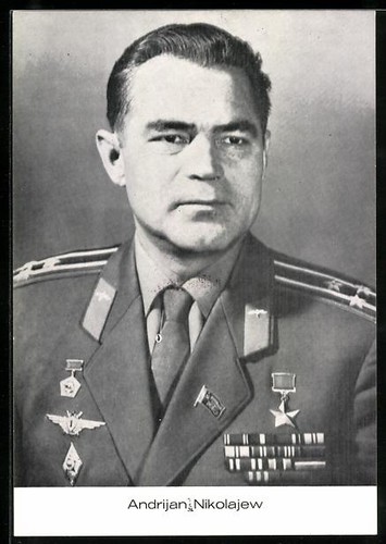 Kosmonaut andrijan nikolajew - kosmonaut,