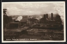 Bochum, Zeche Ver. Konstantin d. G., Schacht 1-4, Ansichtskarte 