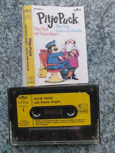 Kassette pitje puck fische - mc,