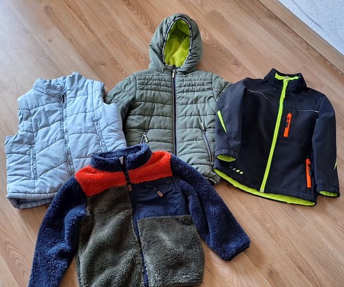 Jungen herbst und - jungen, winterjacke