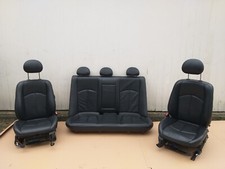 Mercedes W211 Limo Innenausstattung Lederausstattung Schwarz Vorne Sitzheizung