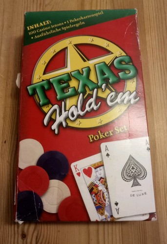 Texas holdem poker - set, ass