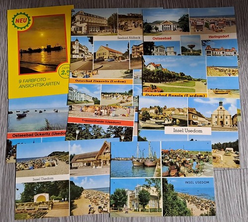 Ddr postkarten usedom - ddr, x
