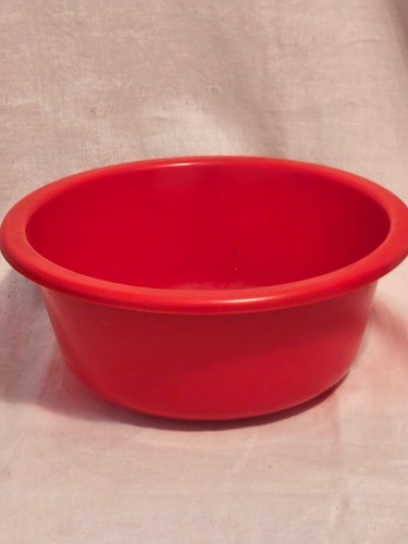 Ddr plastikschüssel rot - ddr, plastikschüssel,rot