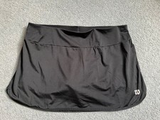 Tennisrock Wilson Mädchen, schwarz, Gr. 152/L, mit Innenhöschen, *TOP*
