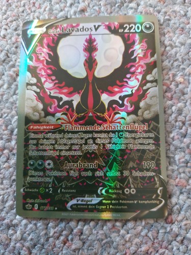 Galar lavados pokémon - v, pokémon-karte