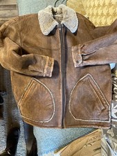 Echt-Lammfell Herren Bomber