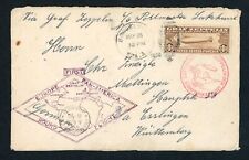 USA Zeppelin Briefvorderseite