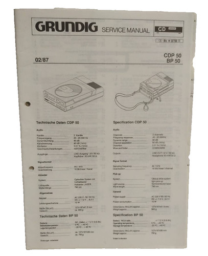 Grundig service manual - service,