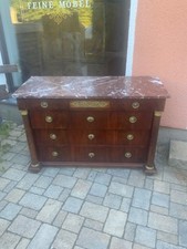 Empirekommode in Mahagoni