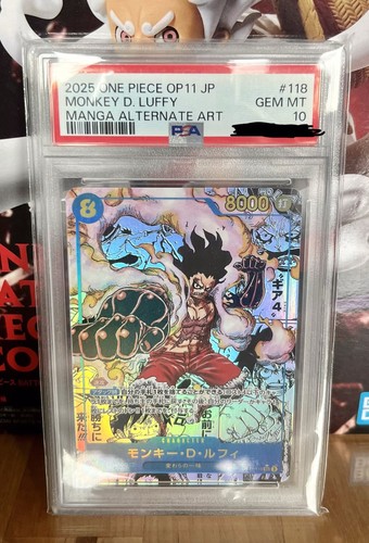 Tcg psa monkey ruffy - op,