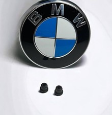 82mm 2x Gummitüllen Blau Emblem Heckklappe Kofferraum Motorhaube BMW