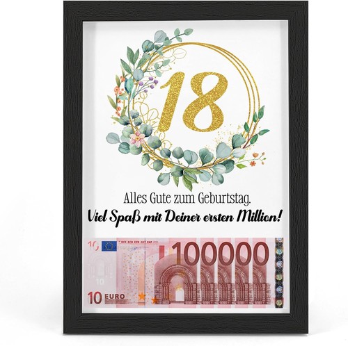 Geburtstag geldgeschenk - 18.,
