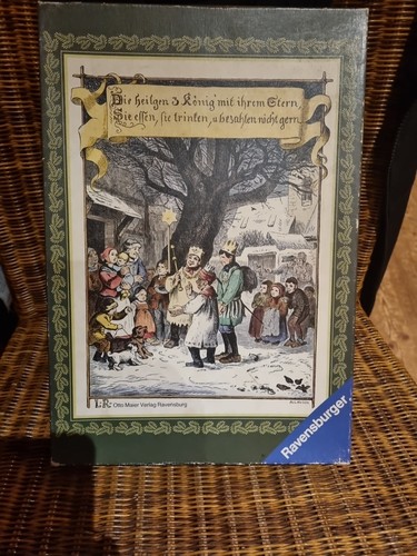 Vintage puzzle die heiligen - vintage,