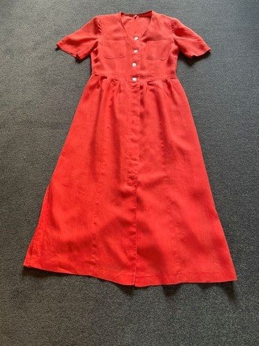 Schönes leinenkleid - schönes,