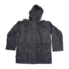British Army Black MOD SAS Windproof Combat Smock Ripstop Jacket - Grade 1