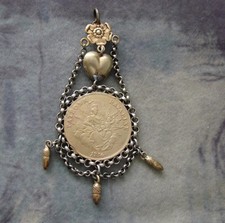 Münzanhänger. 1/2 Taler 1754