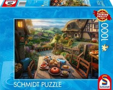 Schmidt Puzzle, 1000 Teile, "Frühstück mit Aussicht", noch nicht gelegt