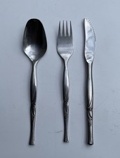 sehr hübsches Amefa Kinderbesteck 3-tlg. - 60er Jahre - Vintage