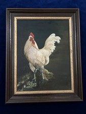 Ölgemälde Hahn auf Leinwand