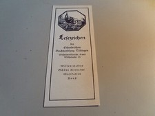 Altes Lesezeichen