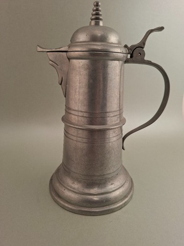Zinn schnabelkanne 21cm hoch - 21cm,