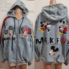 Mickey Mouse Jeansjacke Größe 52 Einheitsgröße