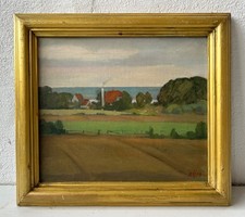Kleines Ölbild Impressionist
